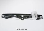 Window Lifter BMW F30 3 Series W O Motor Rear Right auto part product photo