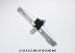 Window Lifter BMW E46 3 Series With Motor Rear Right auto part product photo