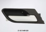 Door Handle BMW E53 X5 Series Pre Lci Models Black Rear Inner Right auto part product photo