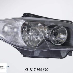 Headlamp Assembly BMW 1 Series Halogen Various Models Right auto part product photo