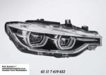 Headlamp Assembly BMW F30 3 Series Sedan Lci Models LED Technology Right auto part product photo
