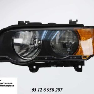 Headlamp Assembly BMW E53 X5 Series Halogen Pre Facelift Left