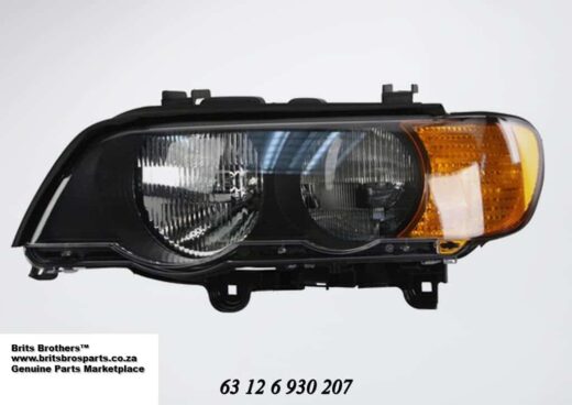 Headlamp Assembly BMW E53 X5 Series Halogen Pre Facelift Left auto part product photo