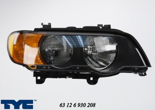Headlamp Assembly BMW E53 X5 Series Halogen Pre Facelift Right auto part product photo