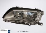 Headlamp Assembly BMW E46 3 Series Non Xenon Chrome Facelift Left auto part product photo