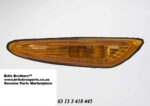 Repeater Lamp BMW E83 X3 Series Various Models Amber Left - main product image