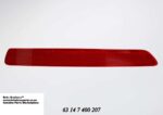 Reflector BMW F30 3 Series Standard Bumper Lci Models Rear Left - main product image