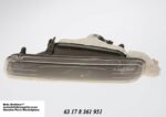 Foglamp BMW E46 3 Series Std Bumper Pre Facelift Left auto part product photo