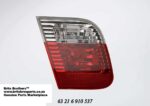 Tail Lamp BMW E46 3 Series Sedan White & Red Facelift Left - main product image