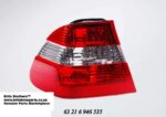 Rear Lamp BMW E46 3 Series Sedan White & Red Facelift Left auto part product photo