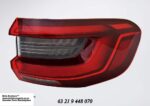 Rear Lamp BMW G05 X5 Series All Models Pre Lci LED Right - main product image