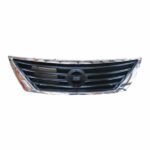 Nissan Almera Main Grill With Chrome 2013 Up auto part product photo