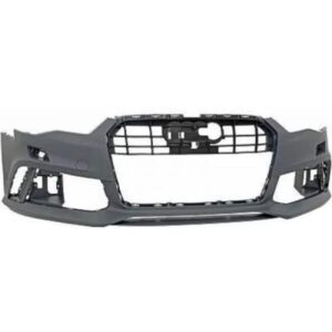 Audi A6 Front Bumper With Washer Nozzle Pdc Holes 2012-2015 auto part product photo