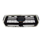Toyota Hilux Main Grill Back Chrome 2018-2021 auto part product photo