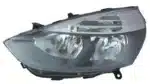 Renault Clio Left or Right Headlight Unit LH RH 2013+ BLACK auto part product photo