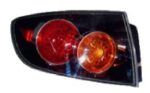 MAZDA 3 Blk TAILLIGHTS 2004-2010 auto part product photo