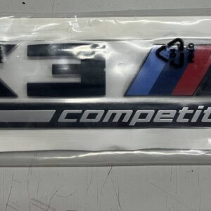 BMW X3 M COMP BADGE auto part product photo