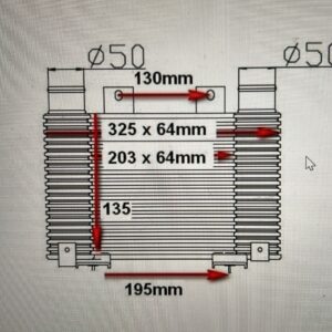 Ford Ranger Everest Mazda BT50 B2500TD Drifter Intercooler 97 13 2.5 Td auto part product photo