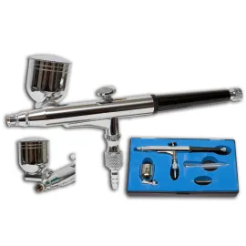 Mac AFRIC Professional Dual Action Air Brush With Gravity Side Feed auto part product photo