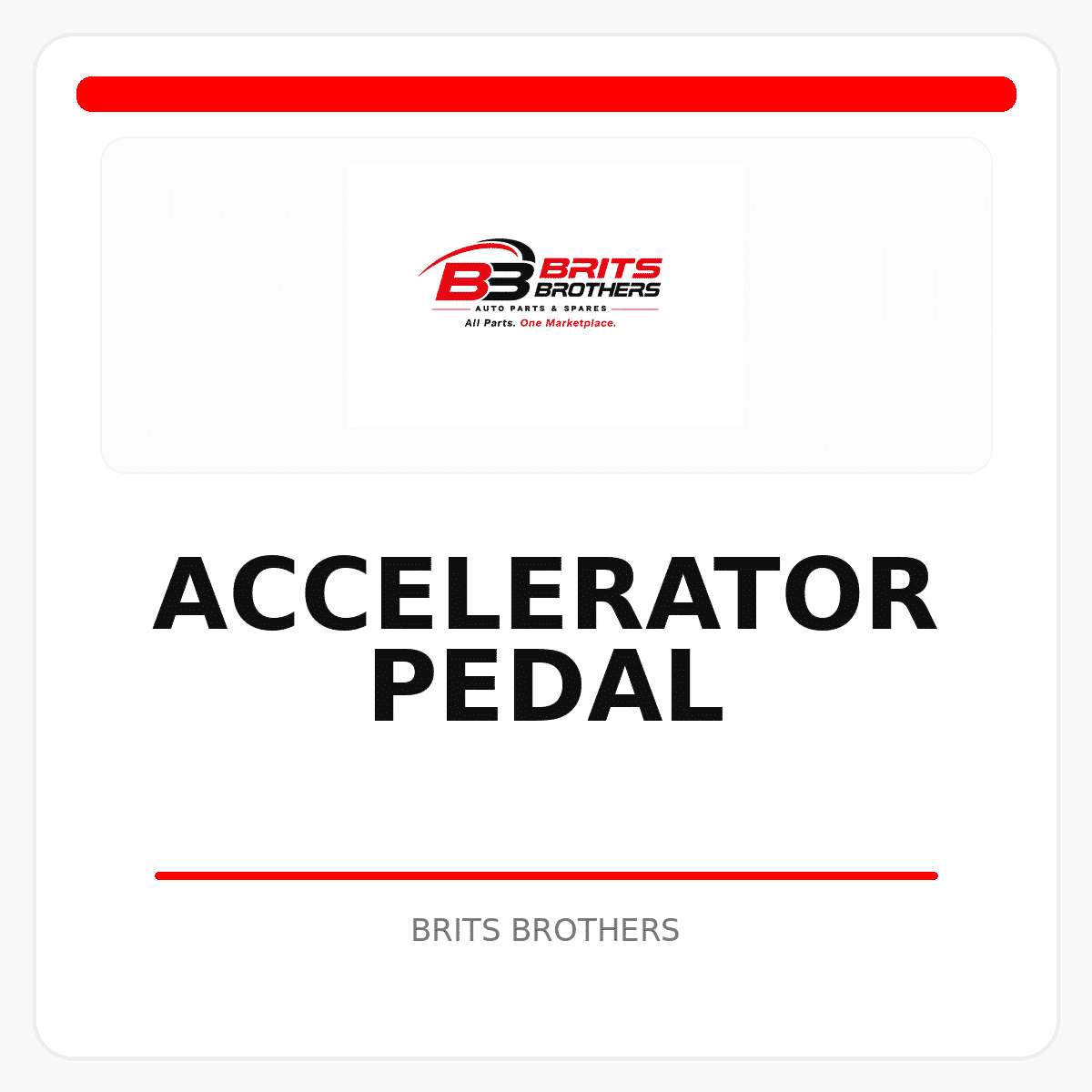 Accelerator Pedal