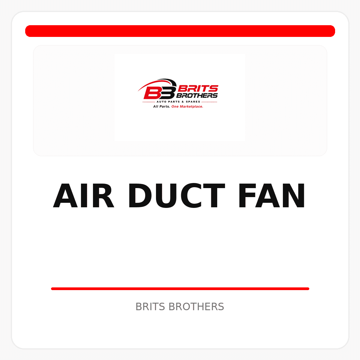 Air Duct Fan