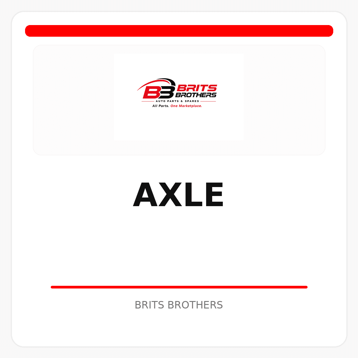 Axle