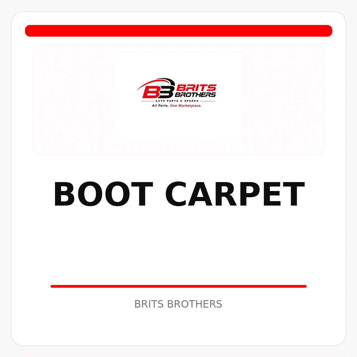 Boot Carpet
