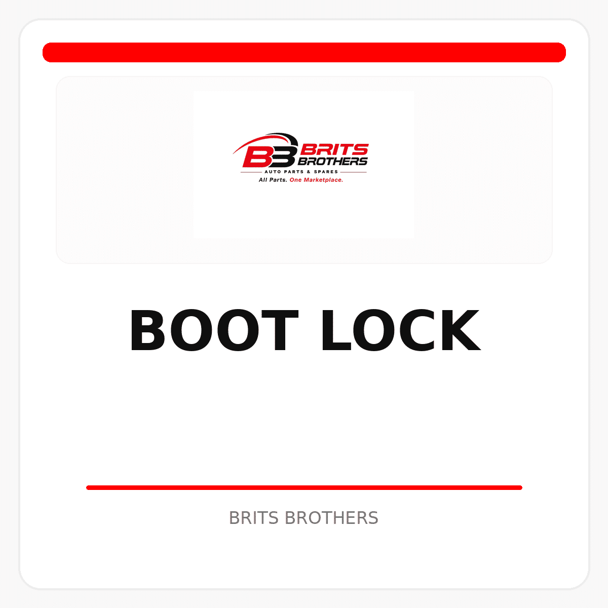 Boot Lock