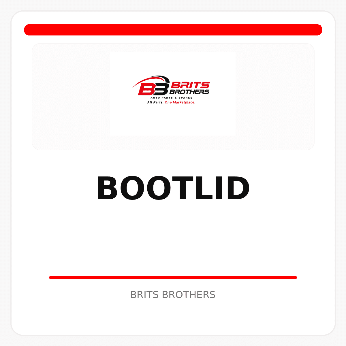 Bootlid