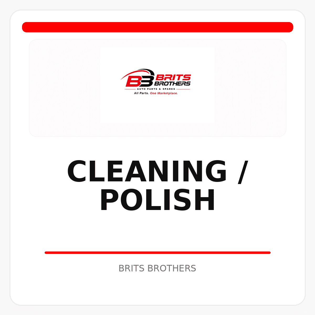 Cleaning / Polish