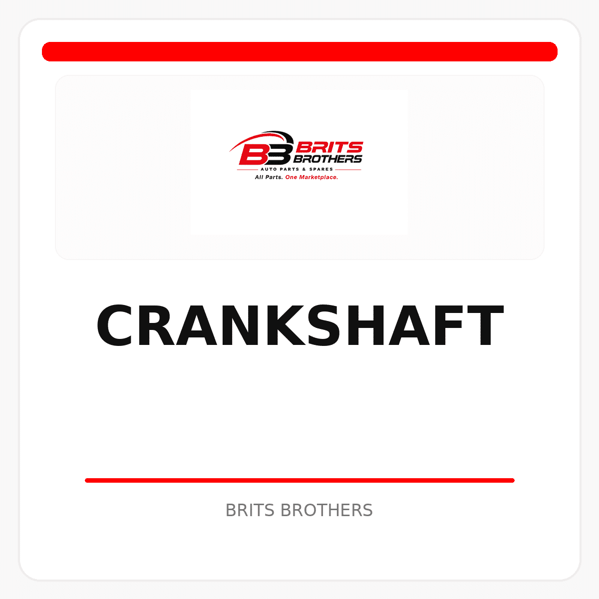 Crankshaft
