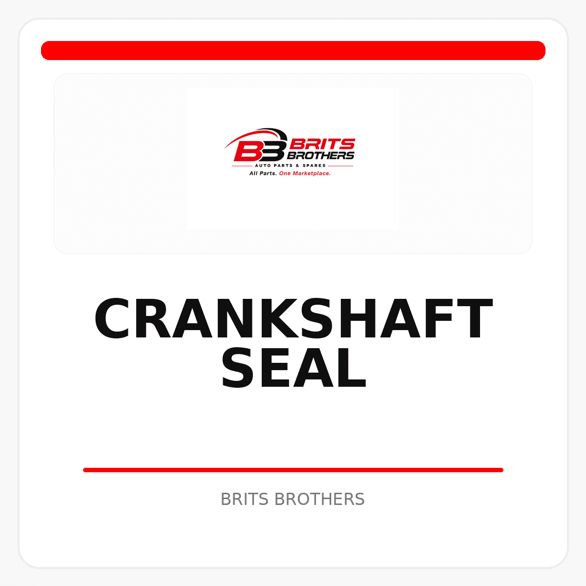 Crankshaft Seal