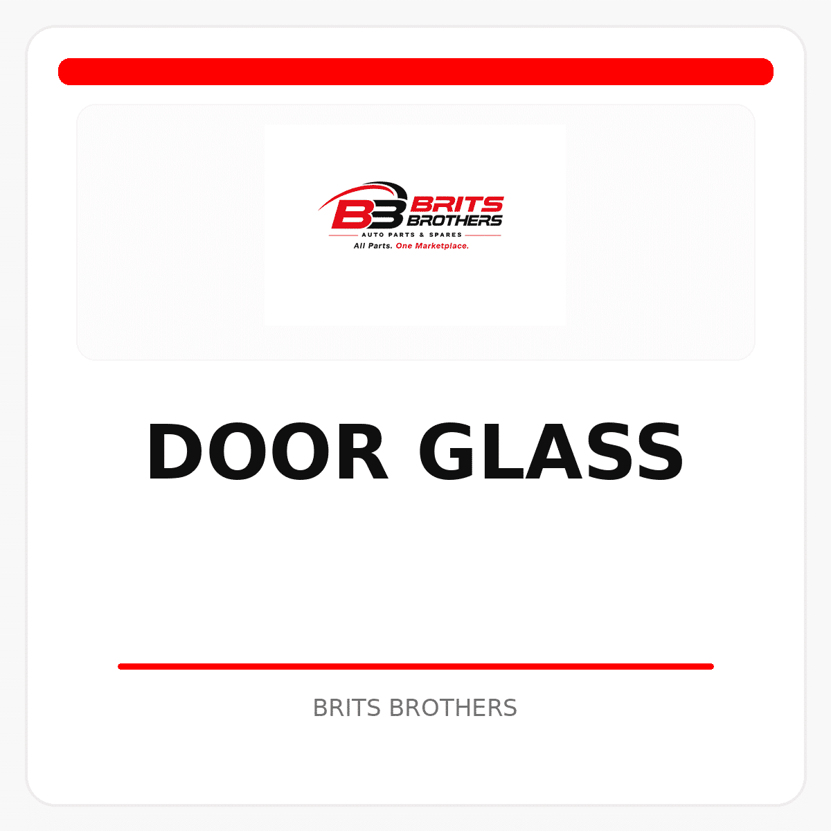 Door Glass