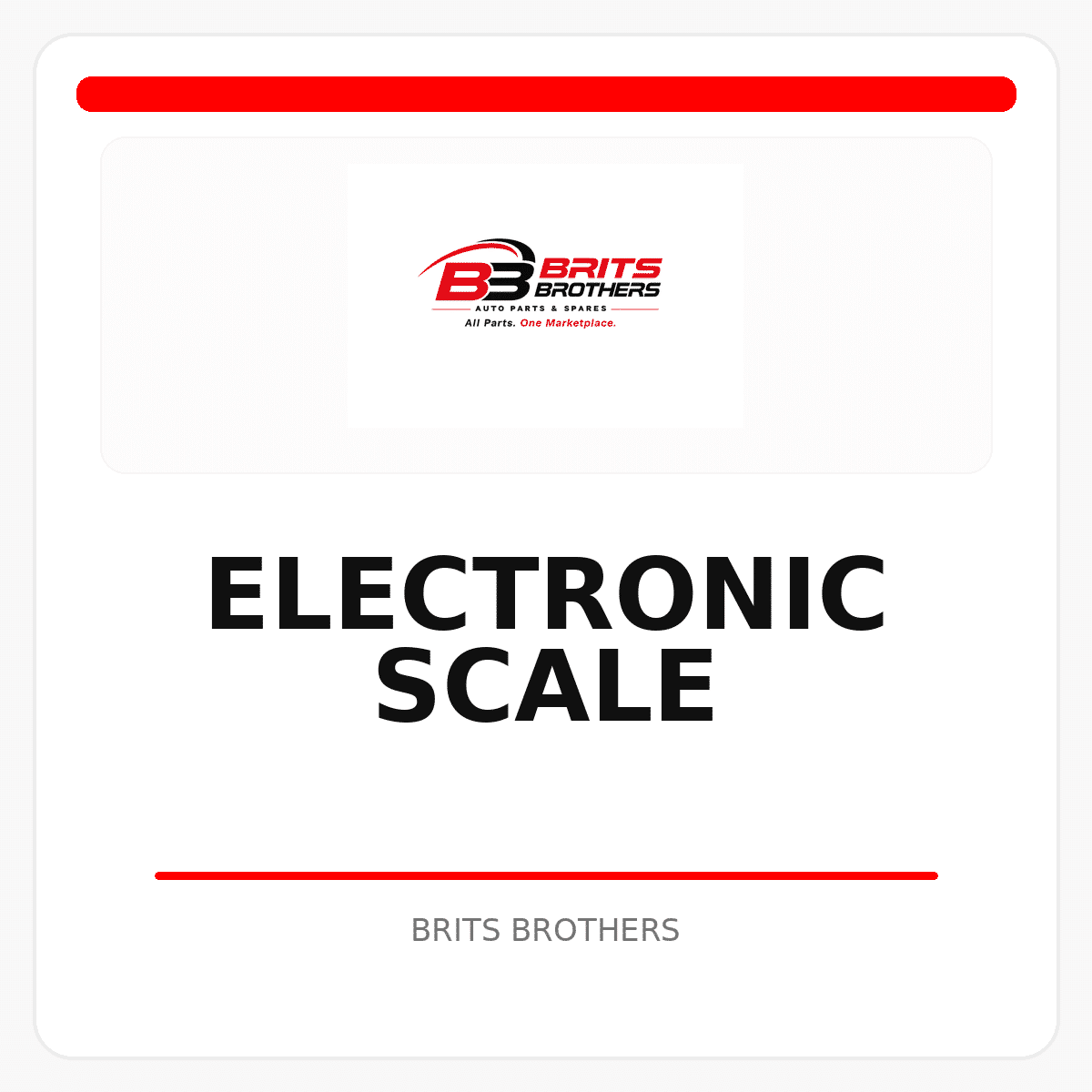Electronic Scale