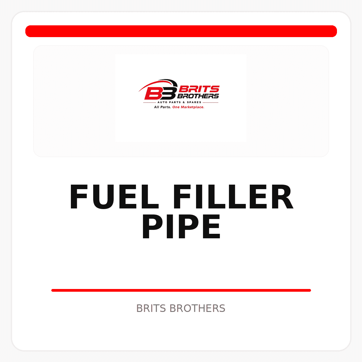 Fuel filler pipe