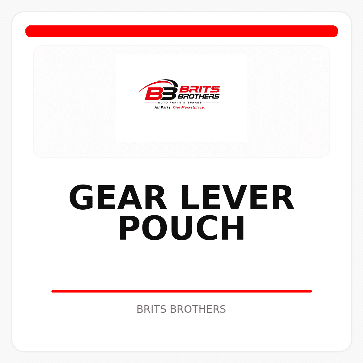 Gear Lever Pouch
