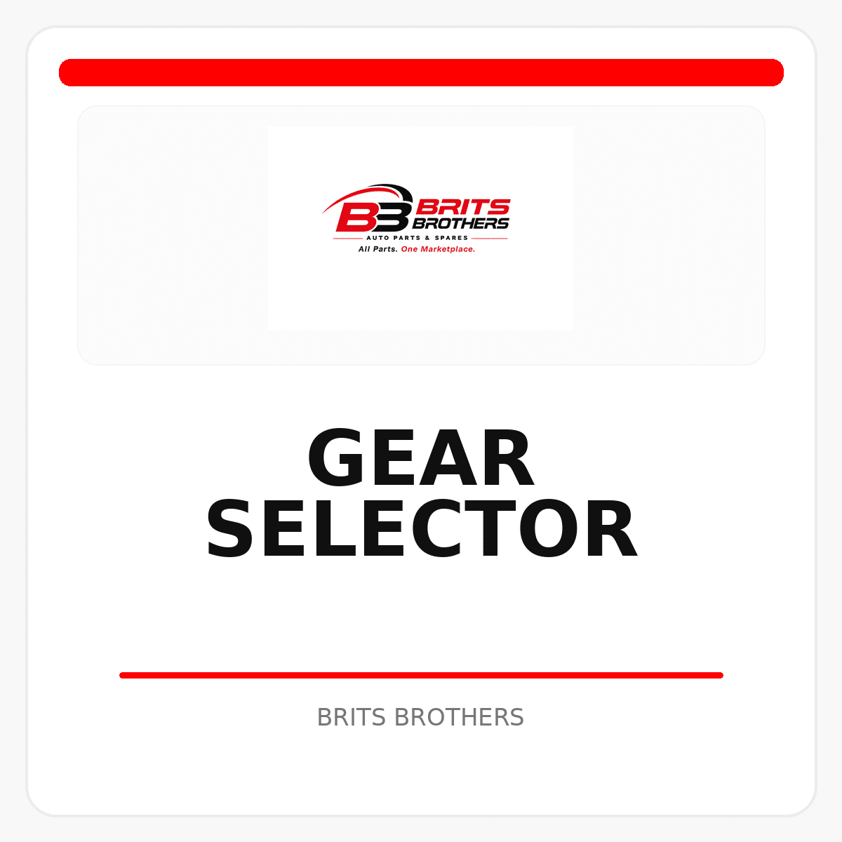Gear Selector