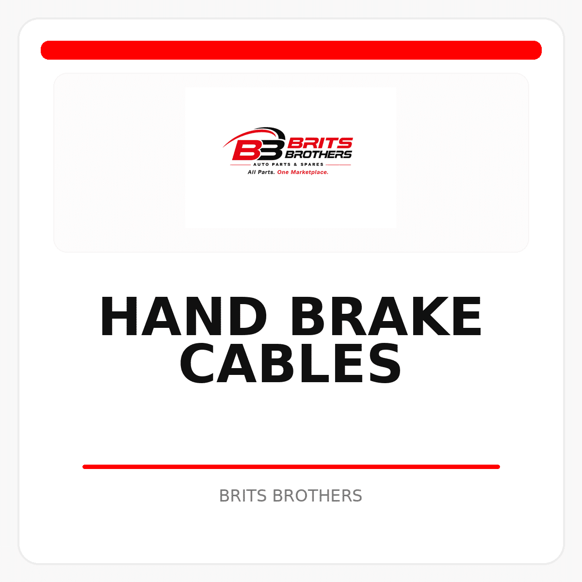 Hand Brake Cables