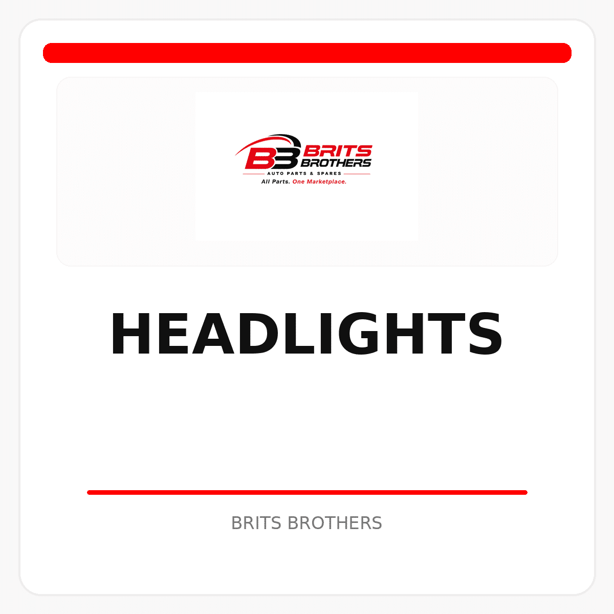 Headlights