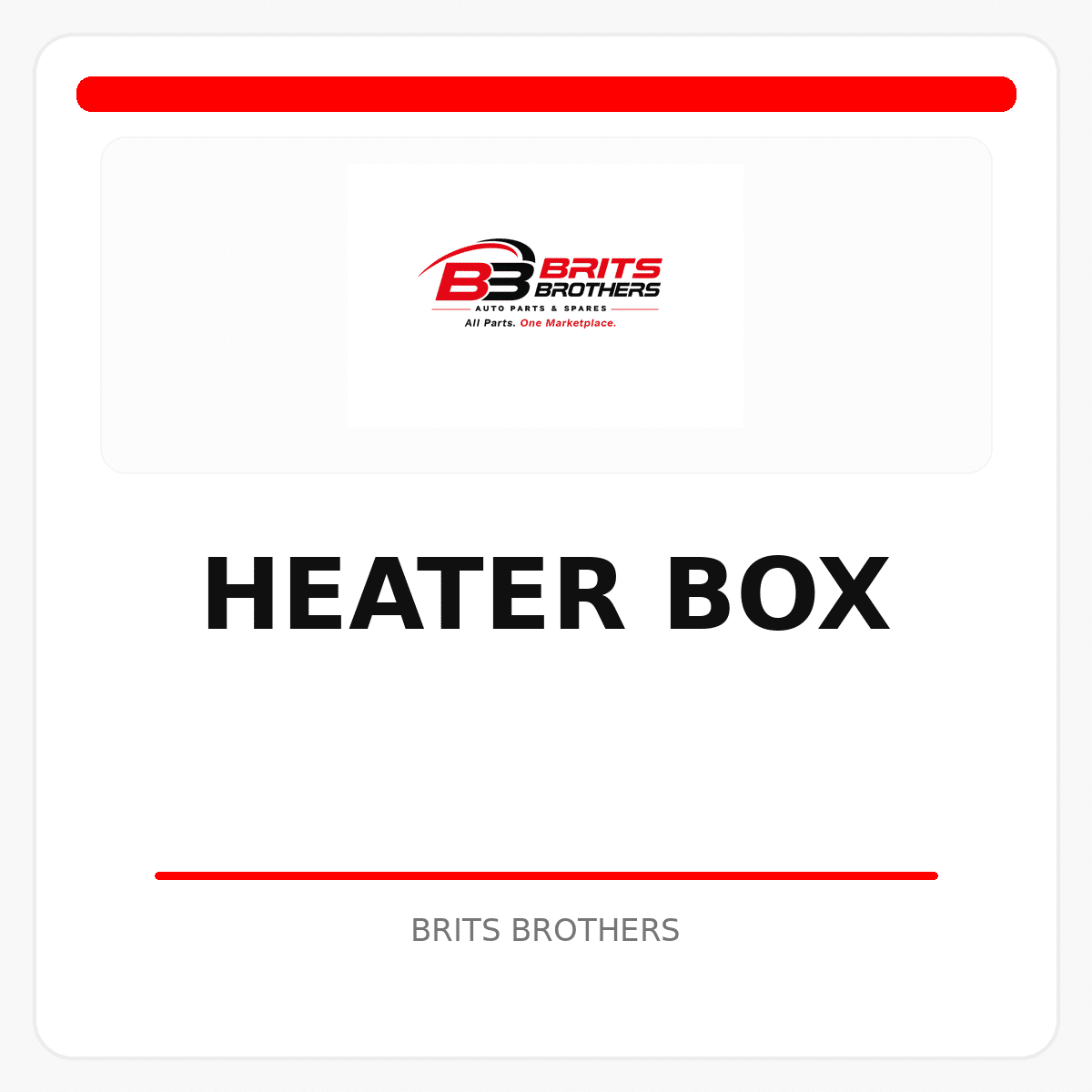 Heater Box