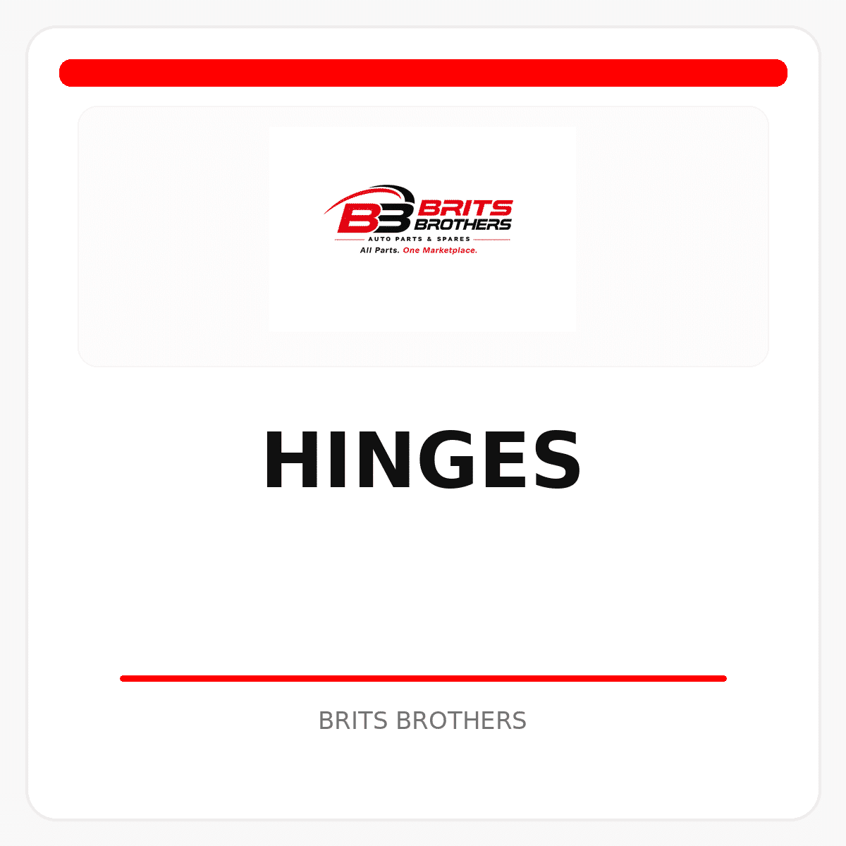 Hinges