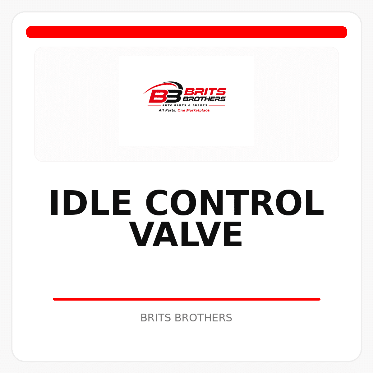 Idle Control Valve