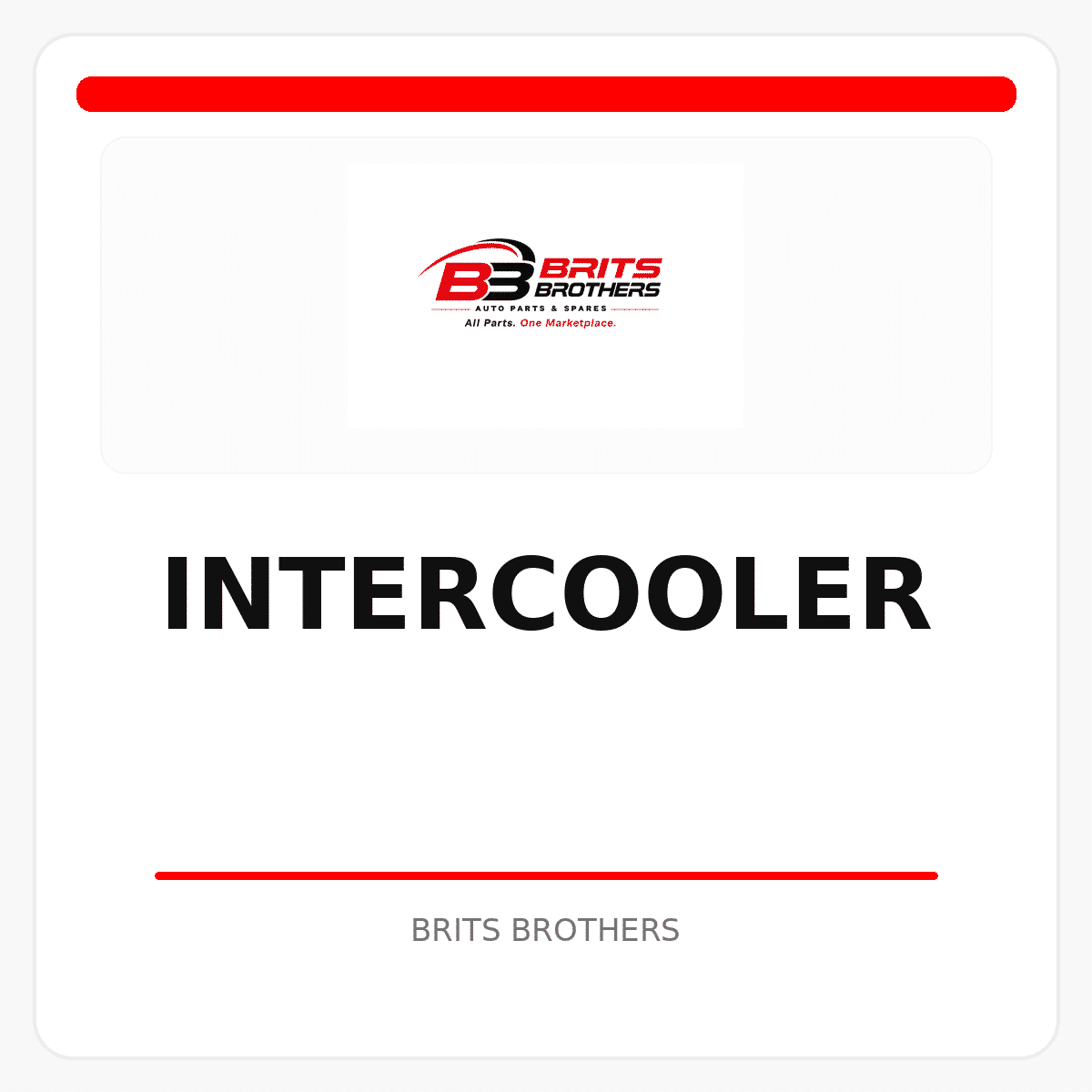 Intercooler