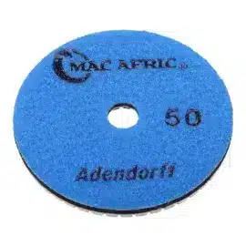 Mac AFRIC 4″3mm 50# Resin Polishing Pad Dry Concrete auto part product photo
