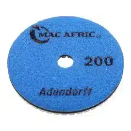 Mac AFRIC 4″3 Mm 200# Resin Polishing Pad Dry Concrete auto part product photo