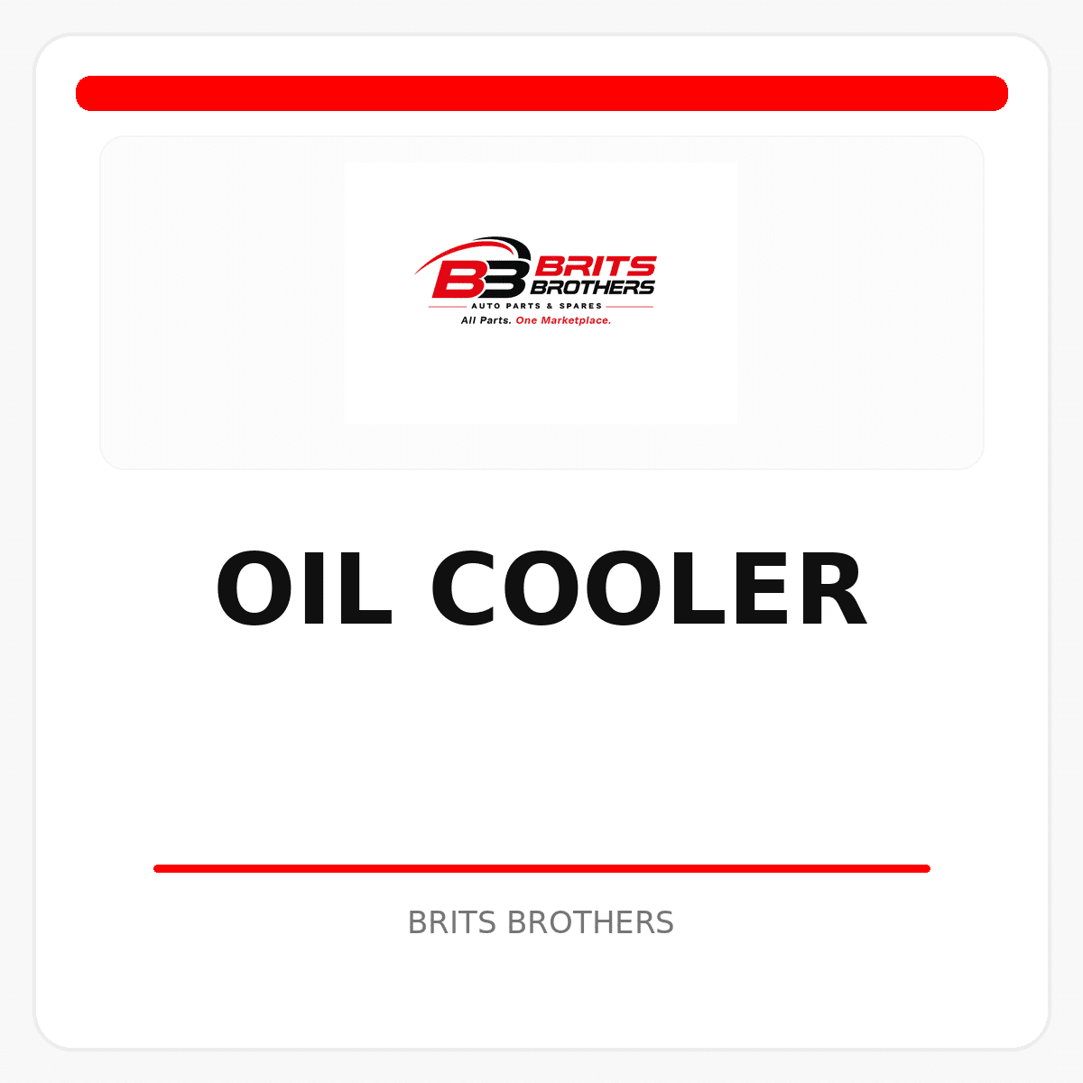 Oil Cooler