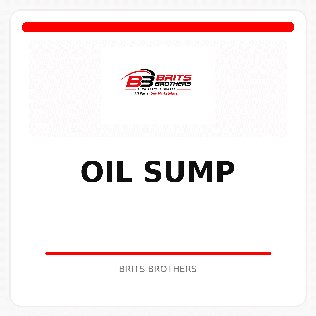 Oil Sump
