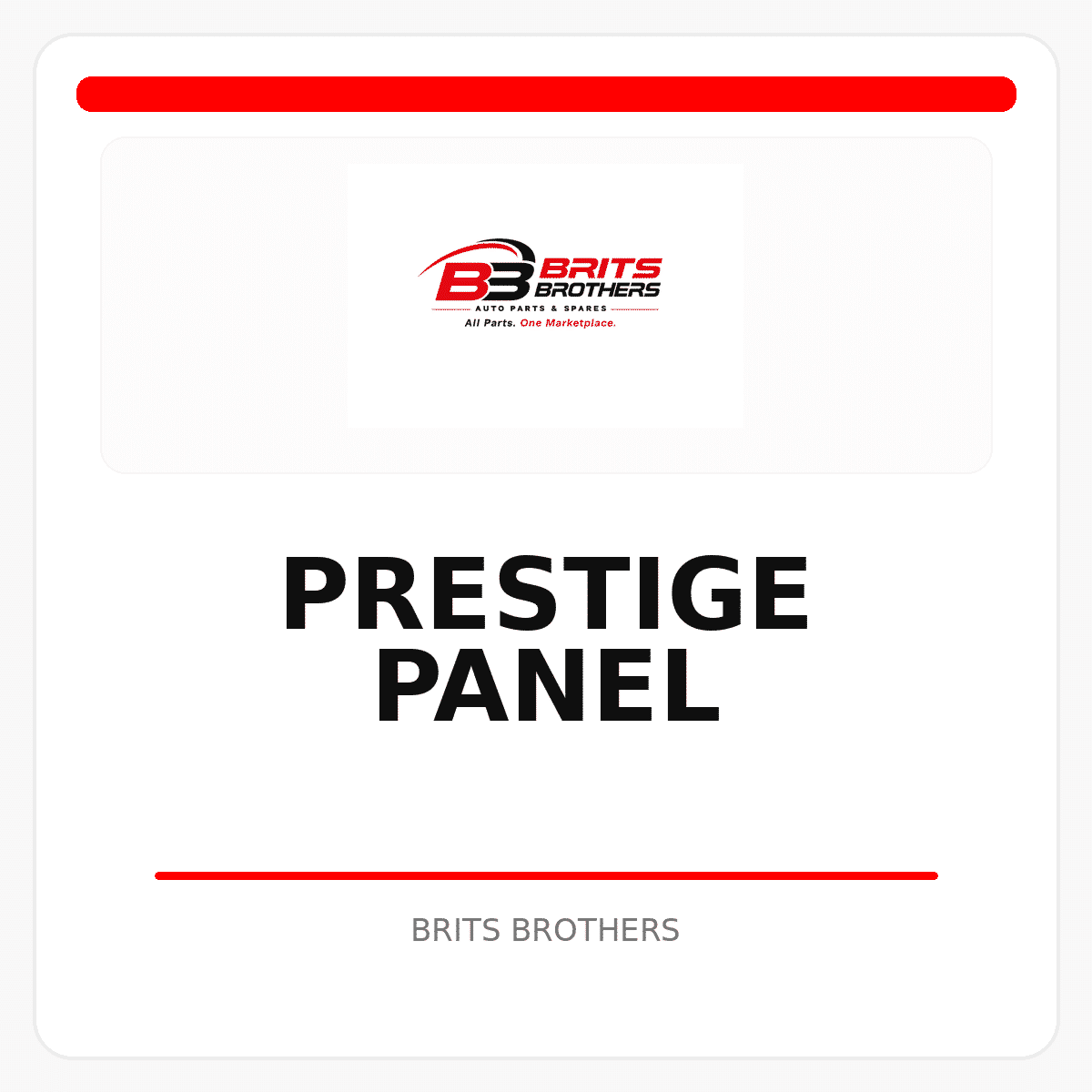 Prestige Panel