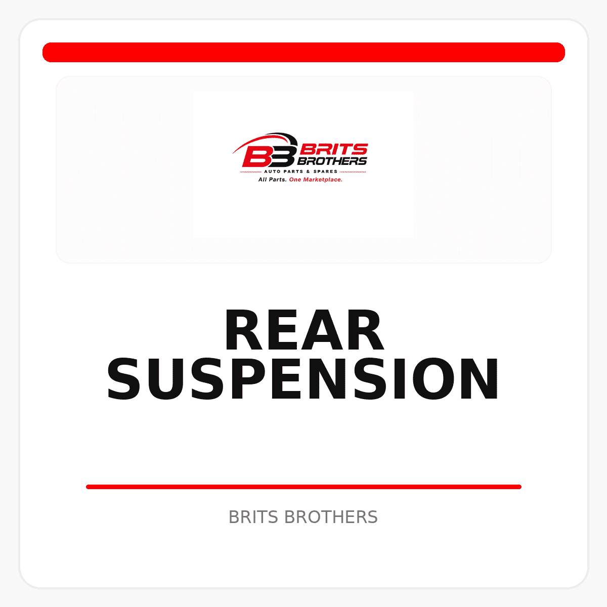Rear Suspension