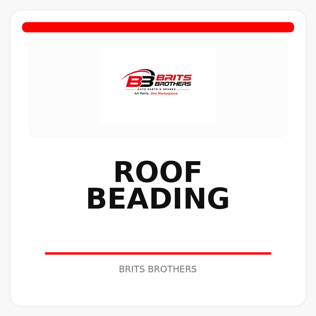 Roof Beading
